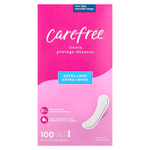 Carefree, вкладыши, экстрадлинные, без запаха, 100 шт.