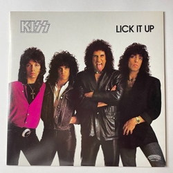 Винтажная виниловая пластинка LP Kiss Lick It Up (Japan 1983) (No Obi) Young And Wasted