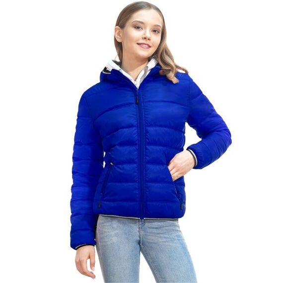 Куртка женская, размер 48, цвет синий