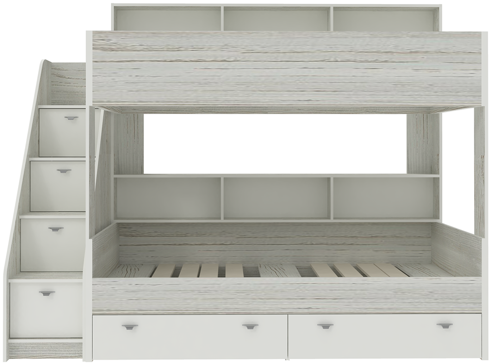 Двухъярусная кровать КарИВи Голден Кидс 10 Винтерберг Белый