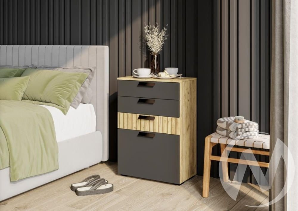 Комод КМ-12 тип 1 Гостиная Мишель