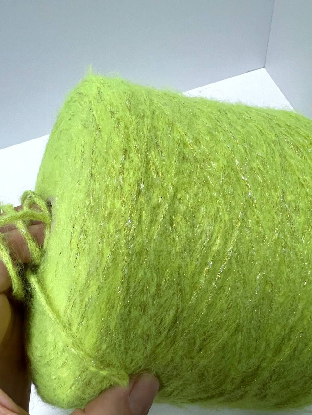 Пряжа шнур люрекс с мохером Спетакколо