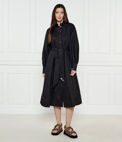 Платье с ремешком Karl Lagerfeld - черный(A1W13018)