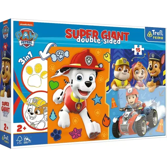 Puzzle &quot;15 GIANT&quot; - Meet The Paw Patrol / Viacom PAW Patrol