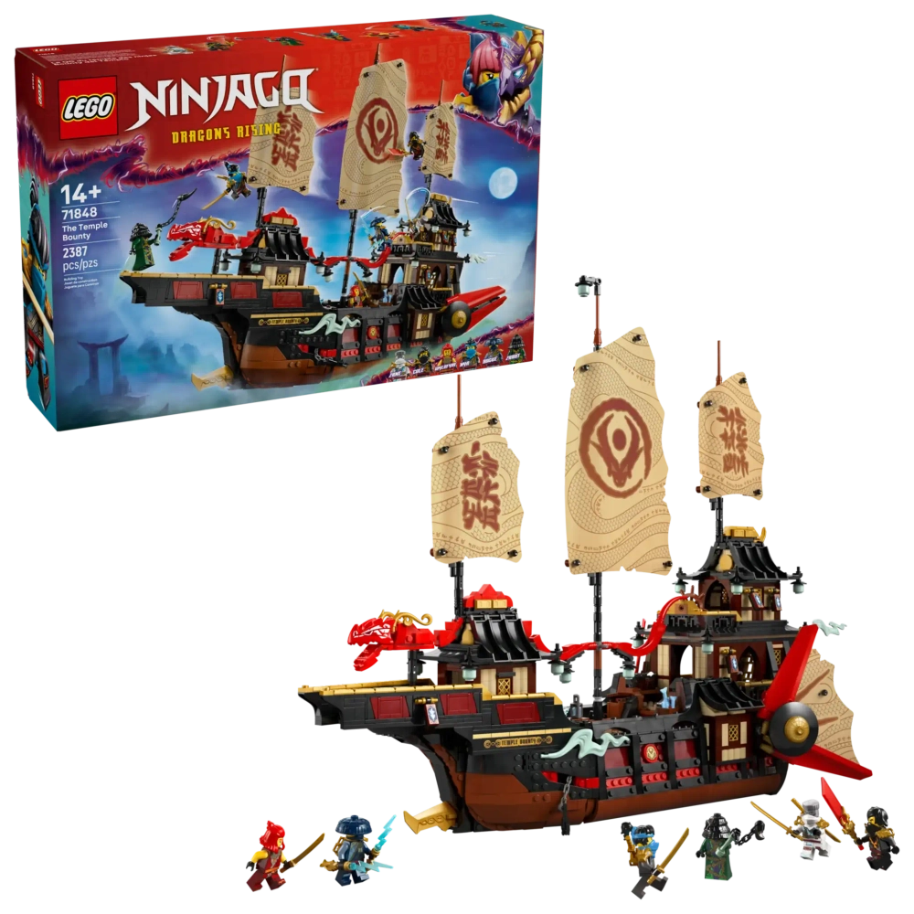 Конструктор LEGO Ninjago 71848 Корабль Temple Bounty