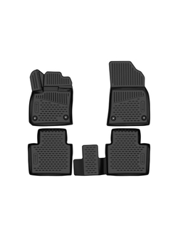 Коврики в салон для GEELY Monjaro (I) 2022-, Внедорожник 5 дв., 4шт. (полиуретан) ELEMENT3DA67450210K