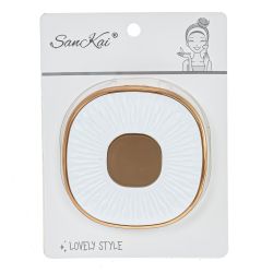 GAEM Зеркало карманное с увеличением, L8,5 W8,5 H1,5 см