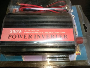 Автомобильный электрический преобразователь 300W 12-220V