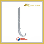 Кронштейн желоба Альта-Профиль Элит белый металлический