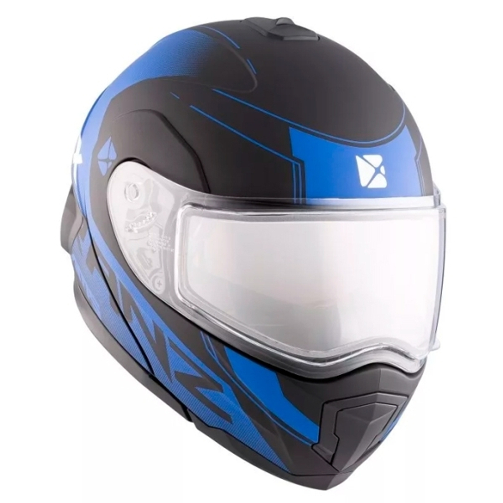 Шлем CKX TRANZ 1,5 Ams DL+EDL Caliber Matt blue XS