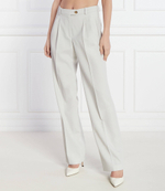 Хлопковые штаны Taleco1 BOSS BLACK - серый(50520791)