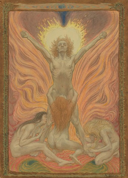 Fidus - эротическое искусство художника Хуго Рейнгольда Карла Йохана Хёппенера. 16 +