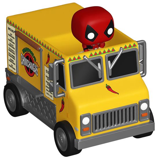Фигурка Funko Bitty POP! Rides Marvel Deadpool Deadpool's Chimichanga Truck 83625 / Фигурка Фанко Битти ПОП! по мотивам вселенной "Марвел", Дэдпул