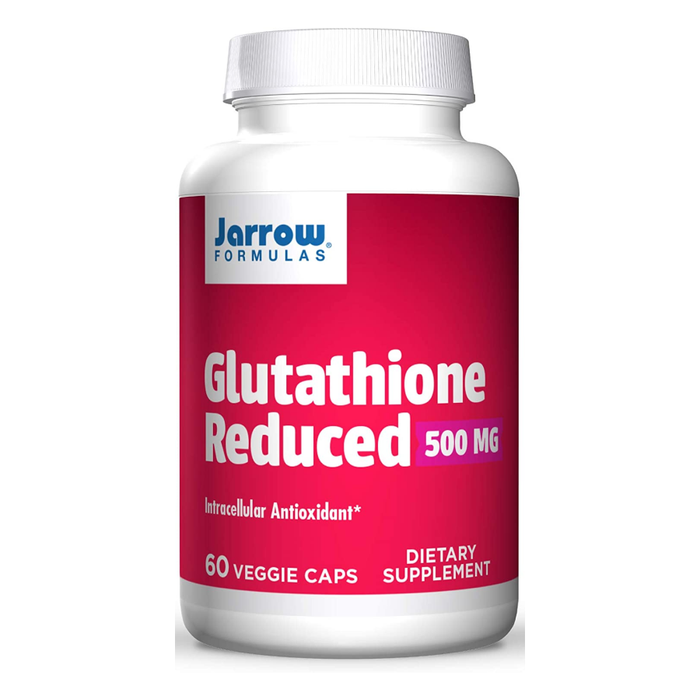 Восстановленный глутатион 500 мг, Glutathione Reduced 500 mg, Jarrow Formulas, 60 капсул