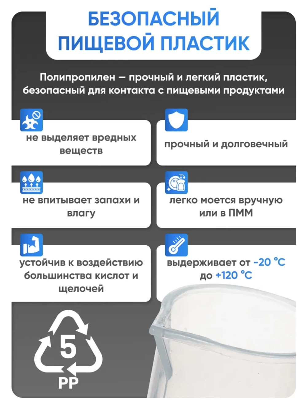 Цилиндр п/п 100 мл, Лаборио