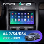 Teyes SPRO Plus 9" для Audi A4 2000-2009