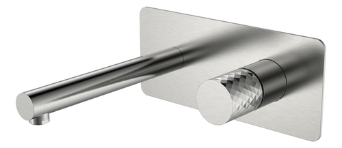 Boheme Смеситель STICK из стены Nikel Brush DIAMOND