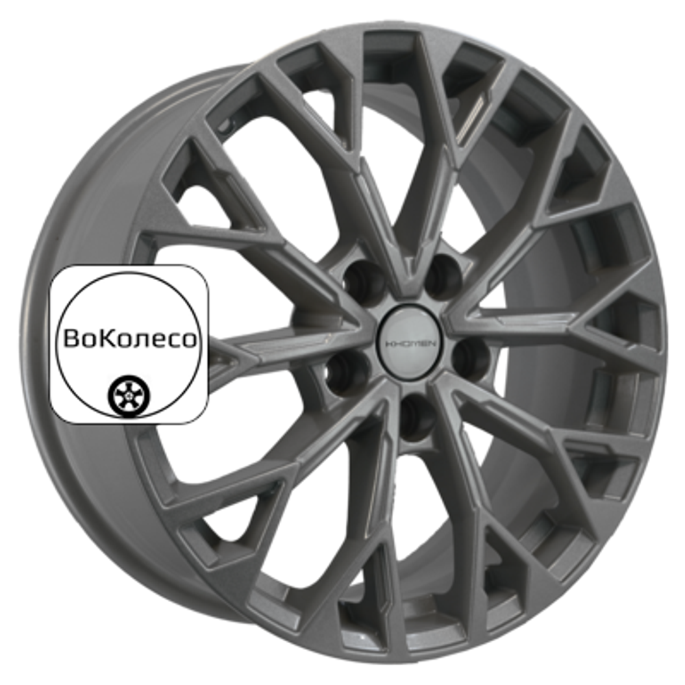 7x17/5x114,3 ET40 D57,1 KHW1718 (Besturn X40) F-Silver Khomen Wheels