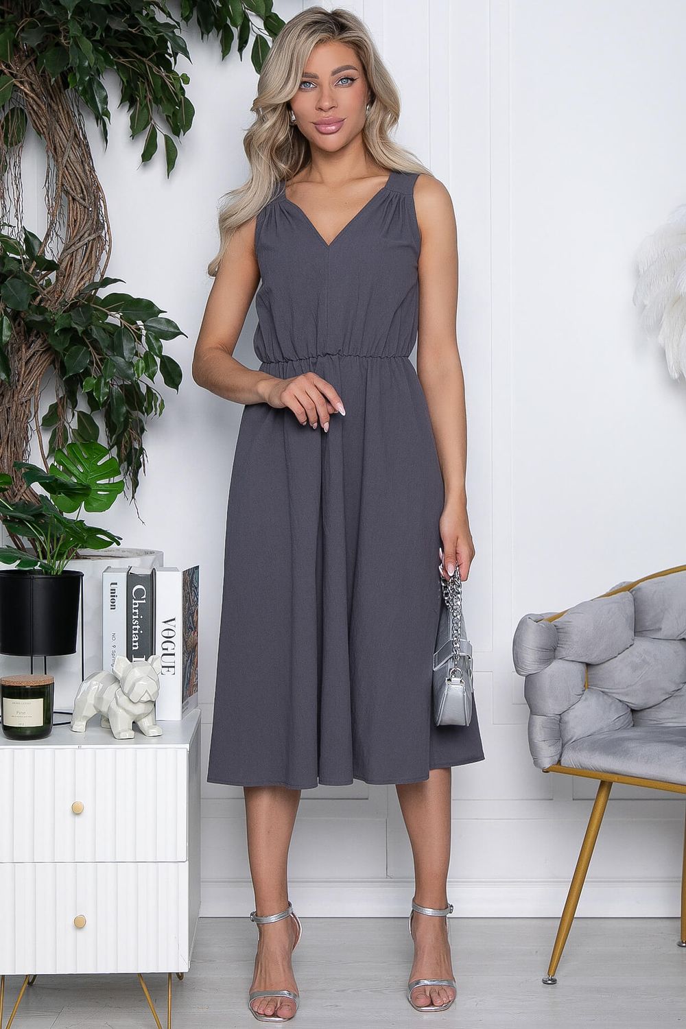 Сарафан Аргентина (графит) П10394 LT Collection