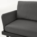 3-местный комплект садовой мебели - REVSKÄR / REVSKАR  IKEA/РЕВСКЕР ИКЕА,  211х65 см, серый