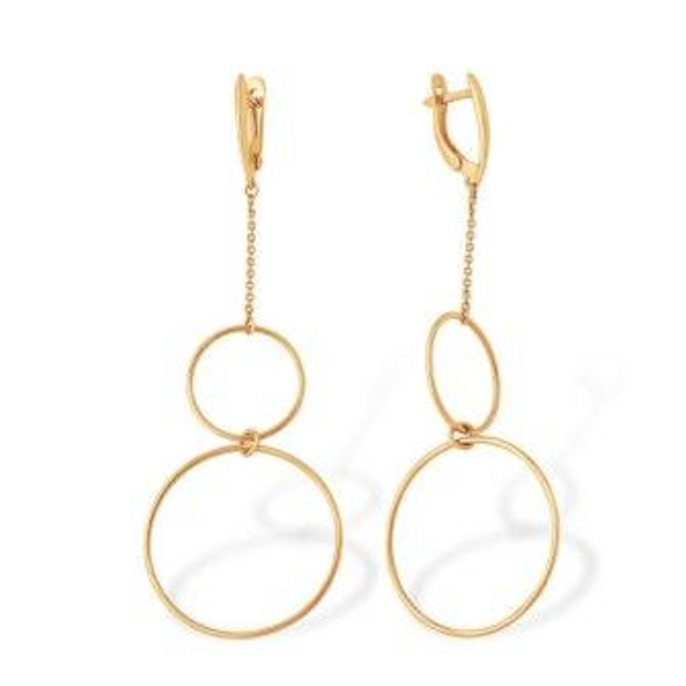 Серьги из золота