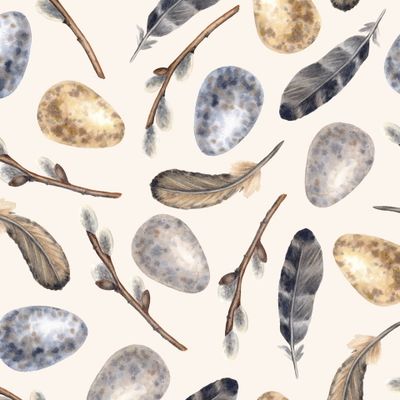 Пасхальный паттерн на телесном