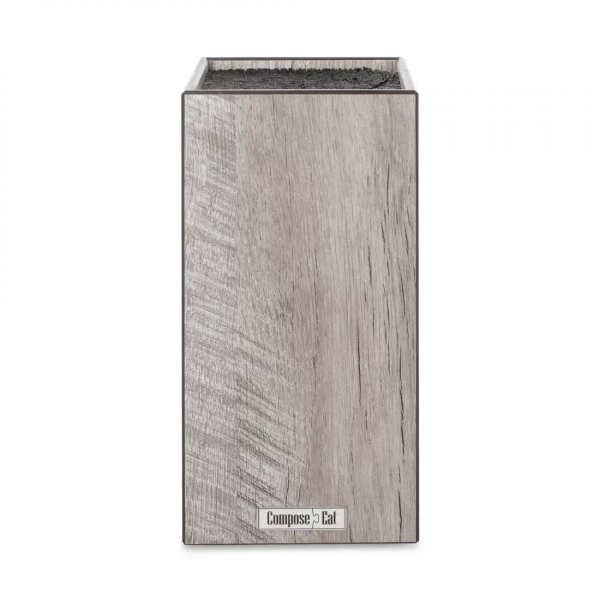 Подставка для кухонных ножей универсальная 11x11x24см ComposeEat дуб светлый