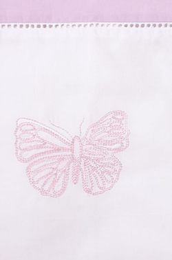 Бампер для детской кроватки Бабочки от Bovi фрагмент