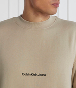 Худи INSTITUTIONAL CREW NECK CALVIN KLEIN JEANS - бежевый(J30J324116)