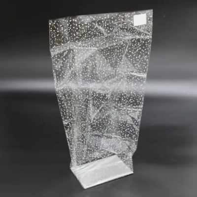 Пакет на жестком дне, рисунок «мошка» (дно 11*7; выс.36,5см)