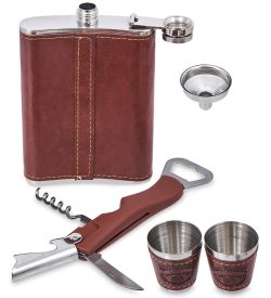 GT-104 Подарочный н-р фляжка с аксессуарами 280 мл