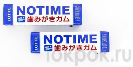 Жевательная резинка Lotte No Time с ксилитолом