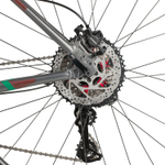 Велосипед 27.5" FOXX HELIX р.16" алюминий, серый