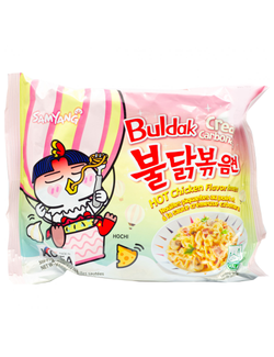 Лапша Samyang острая со вкусом курицы Buldak и карбонара 140 г