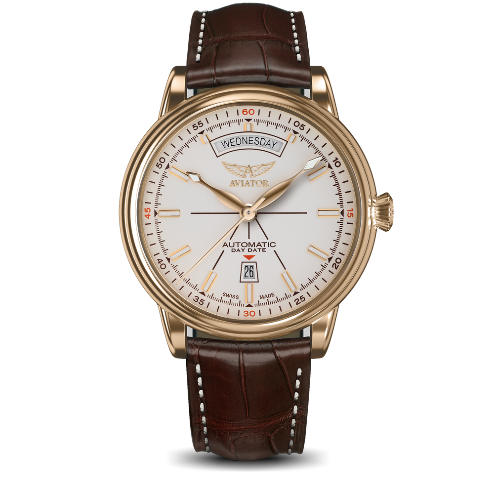 Чаcы механические AVIATOR DOUGLAS DAY DATE V.3.20.1.147.4 мужские