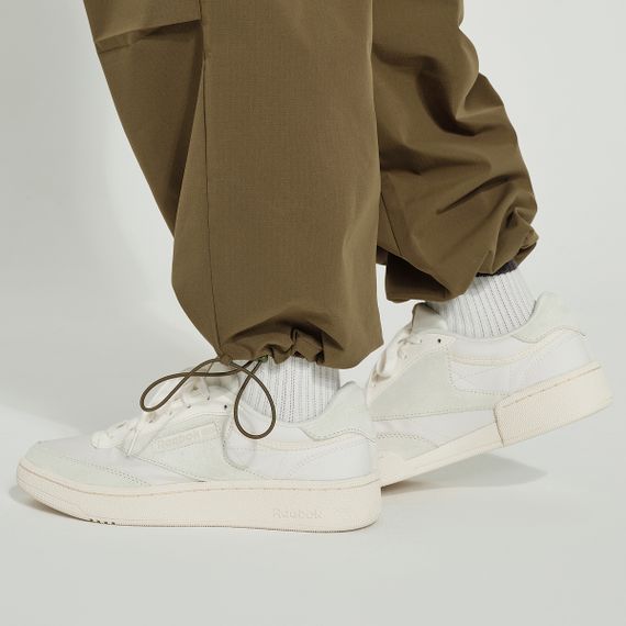 reebok CLUB C 85 W+ Кроссовки для скейтбординга Низкие Белые Унисекс