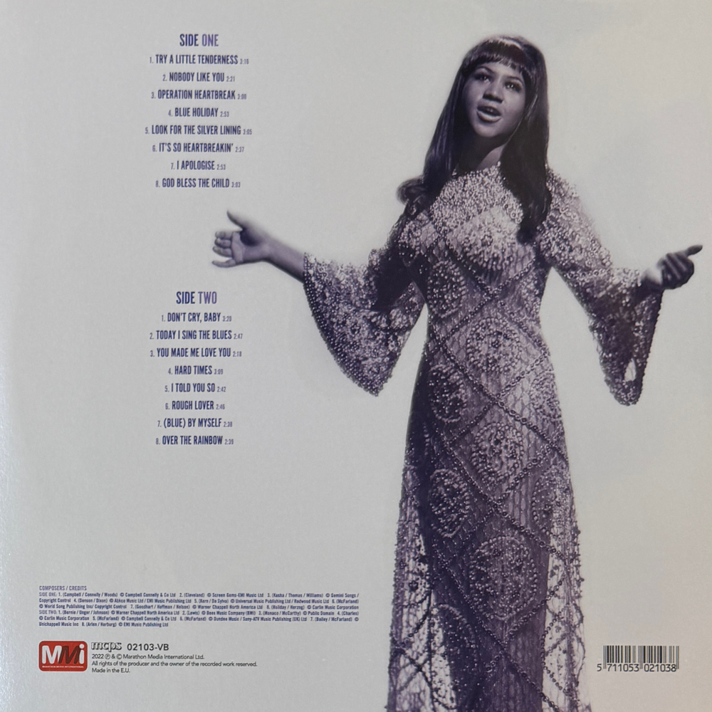 Aretha Franklin ‎– Queen Of Soul (Европа 2018г.) Т