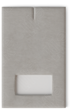 Вкладыш 13/наклонный/для подвески/окошко для бирки/прорезь для нитки