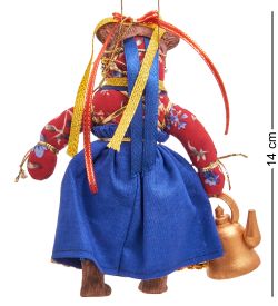 RK-873/2 Кукла подвесная «Медведица с чайником и баранками»