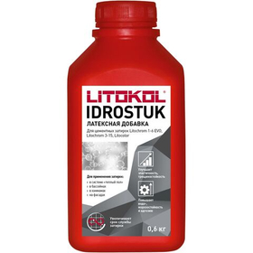 Добавка для затирок Litokol Idrostuk латексная 0,6 кг