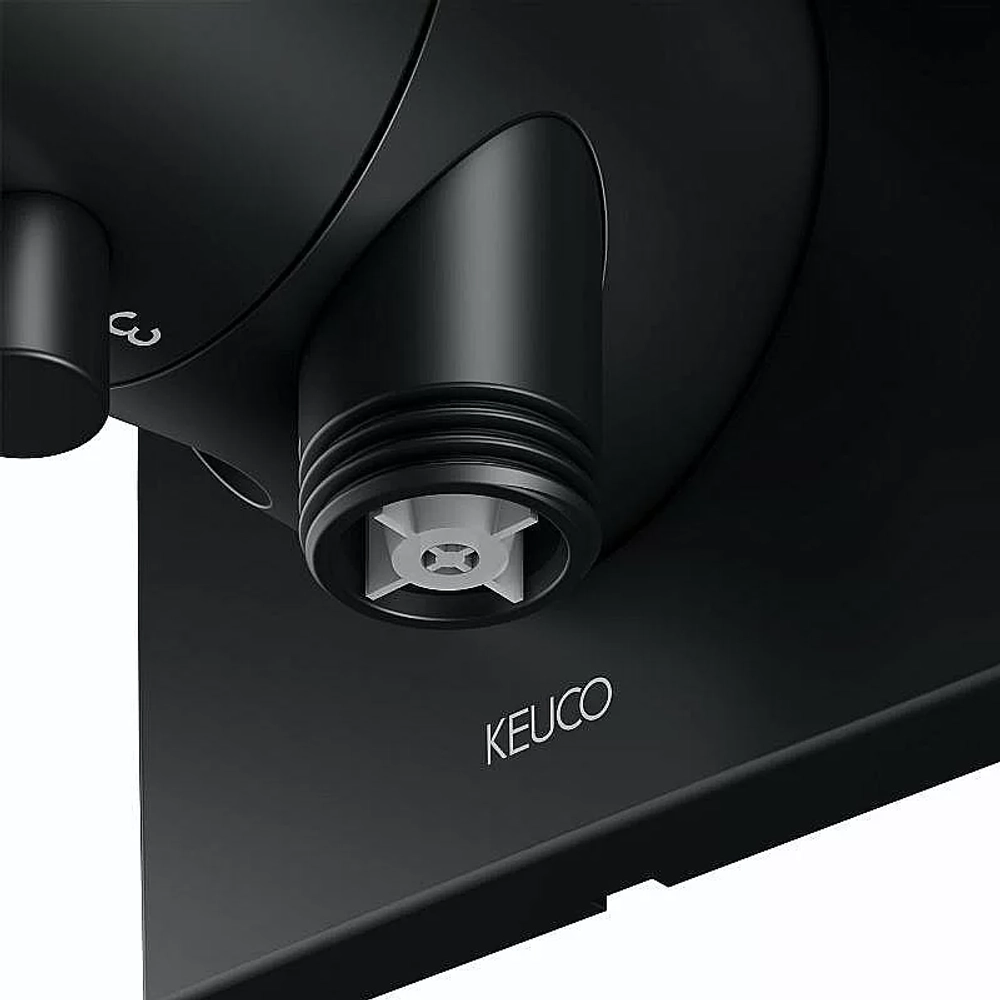 Дивертор KEUCO IXMO 59549371202 черный матовый
