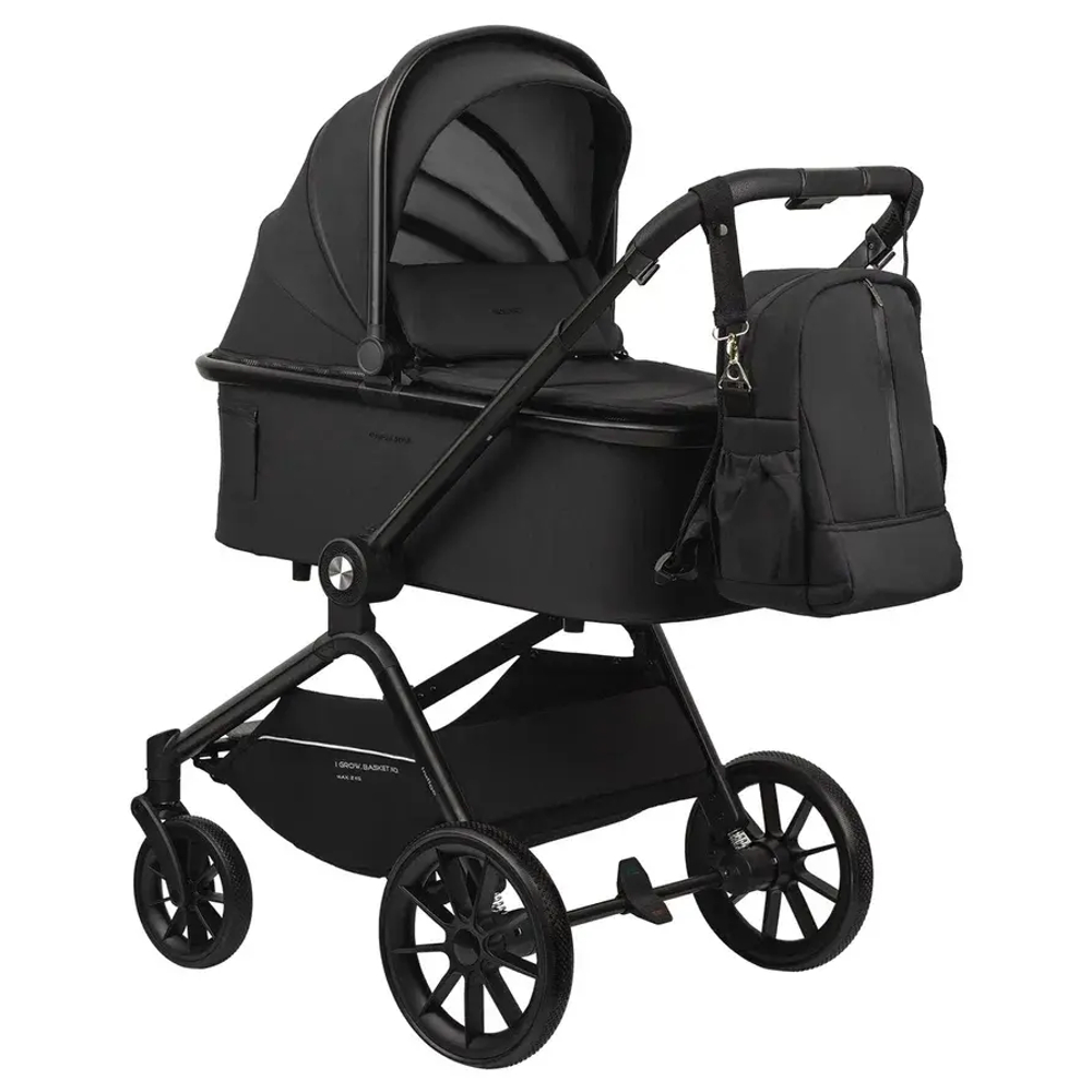 Коляска 2в1 Indigo SOLAR черный