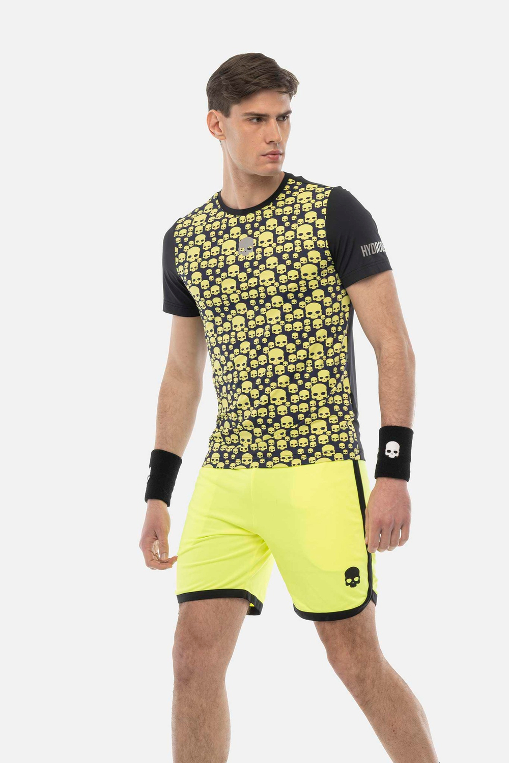 Мужская теннисная футболка  HYDROGEN MULTICONS TECH T-SHIRT (DT0001-L98)