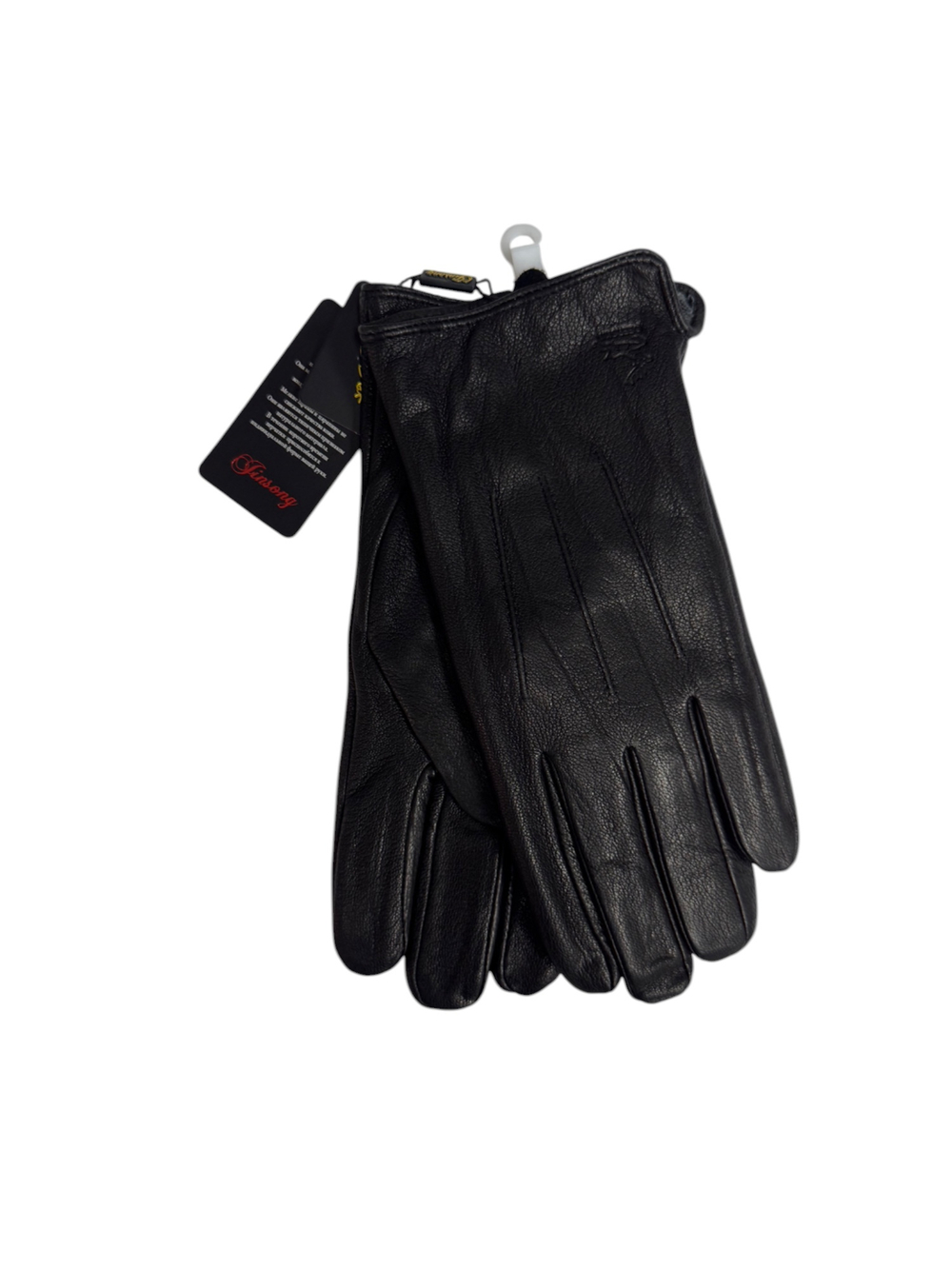 Перчатки. Мужские. Материал верха: Кожа оленя. Подклад: Плюш-флис. 5 шт в упаковке.