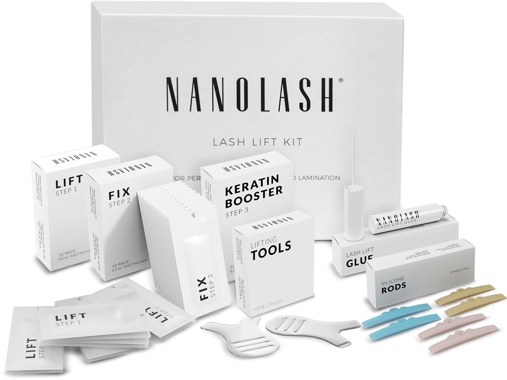 Nanolash Lash Lift Kit - набор для подтяжки и ламинирования ресниц, 0