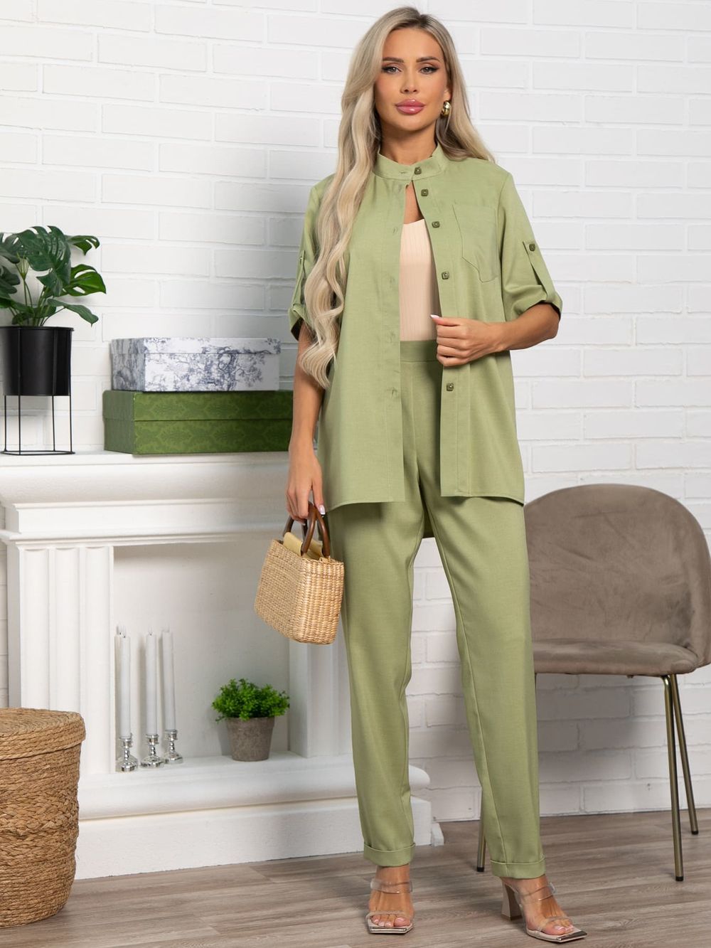 Костюм Твой каприз (оливка) К15448-3М LT Collection