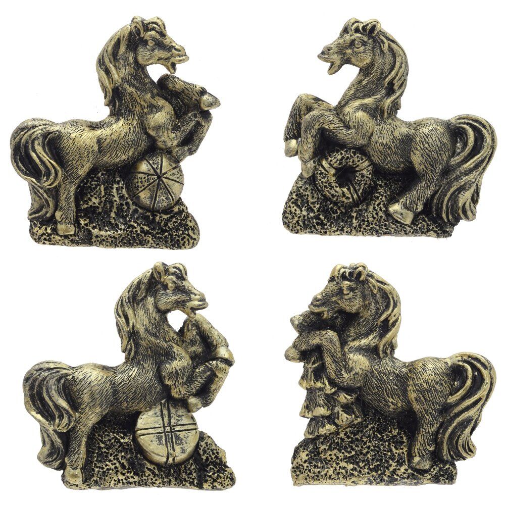 GAEM Магнит "Лошадка", L6 W1,5 H7 см, 4в.