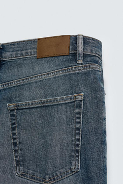 ZARA ДЖИНСЫ SLIM FIT БАЗОВЫЕ, СИНИЙ