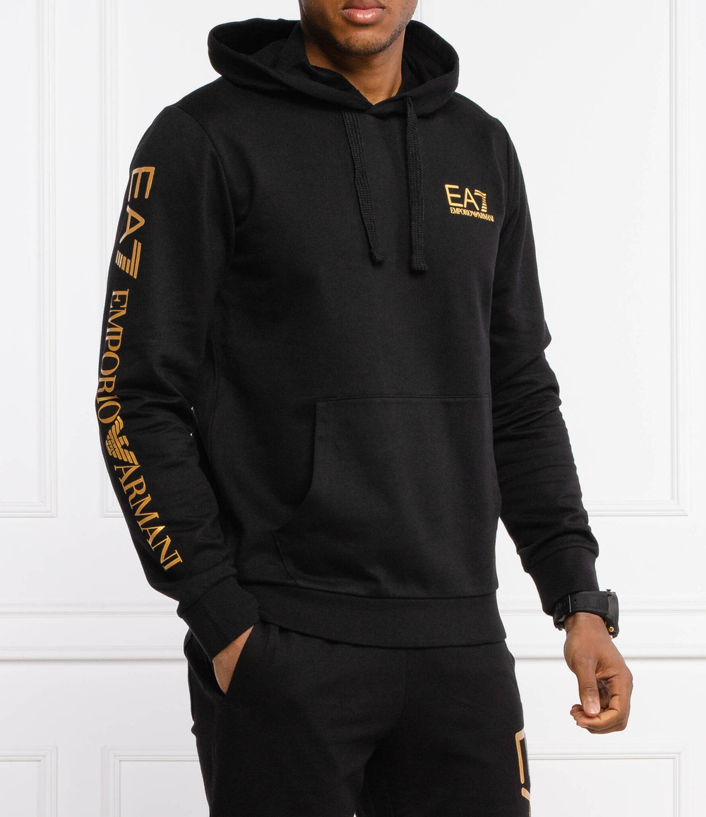 Худи EA7 - черный(8NPM18 PJ05Z)
