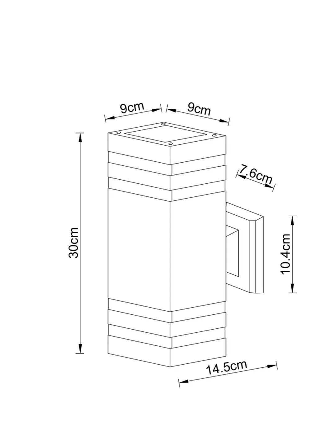 Уличный настенный светильник Arte lamp HEATHER